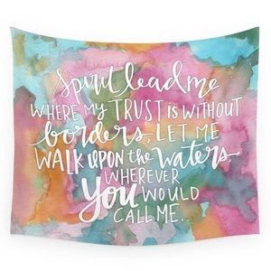 Spirit Lead Me - Wall Tapestry